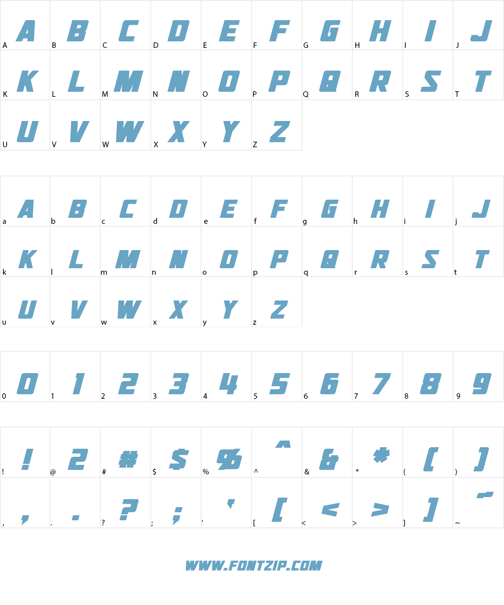 Jhiaxus Font Character